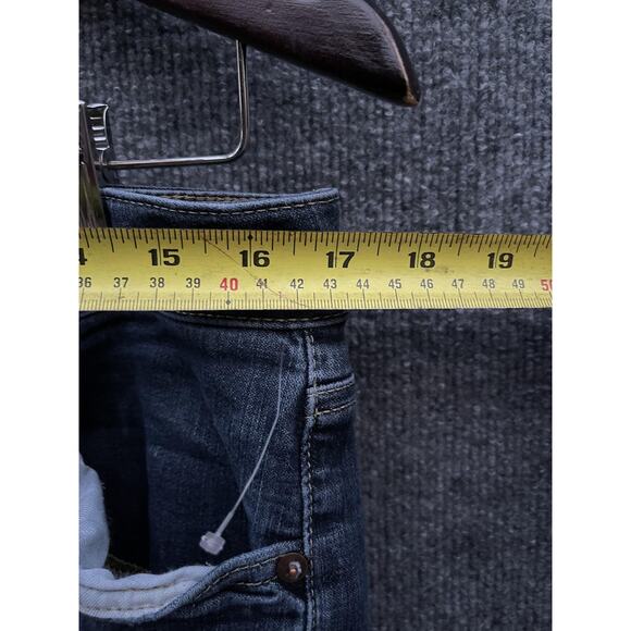 American Eagle Outfitters Jeans Mens 32x34 Blue Extreme Flex 4 Stretch Denim - Picture 4 of 9